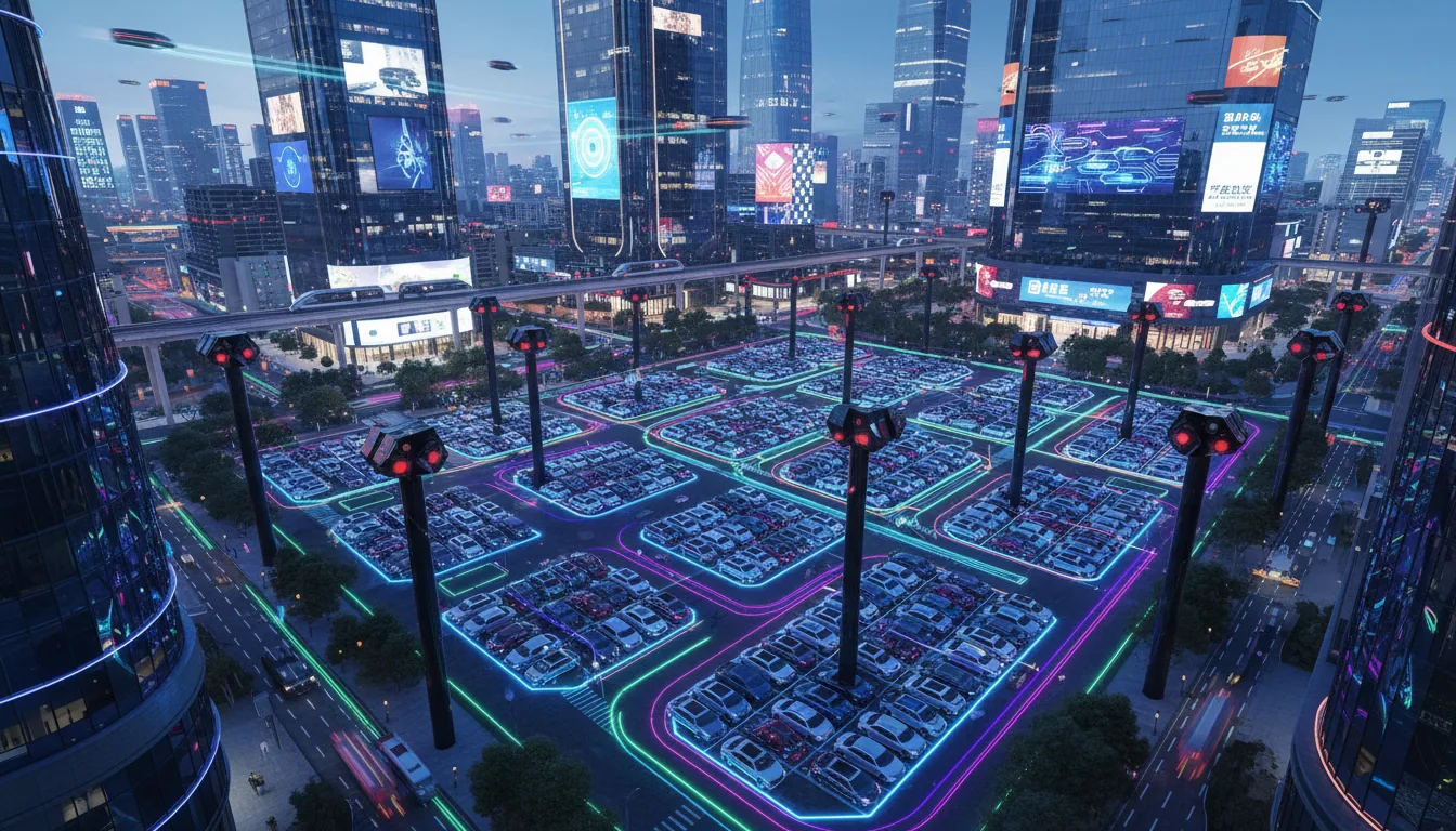 Southern China smart parking network